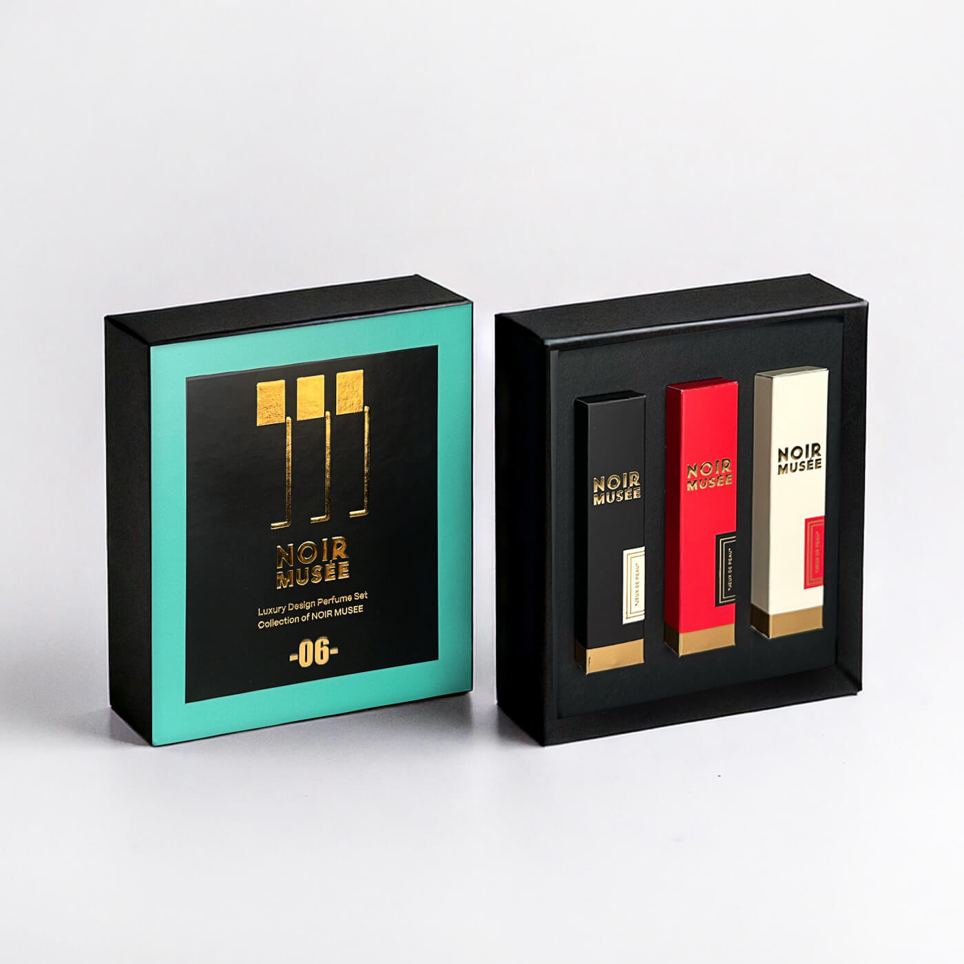 No 06 Erkek Parfüm Seti 3x20ml