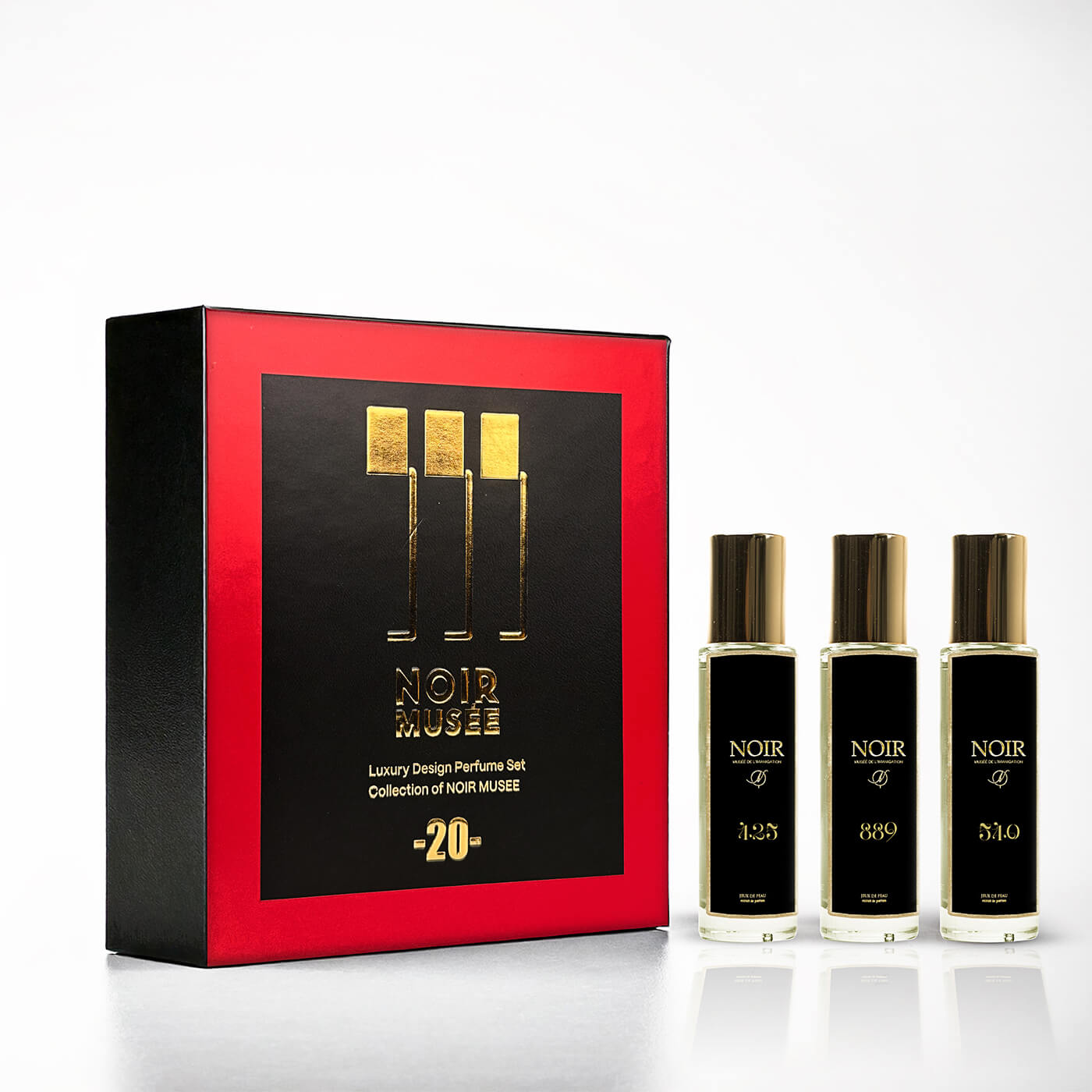 No 20 Unisex Parfüm Seti 3x20ml